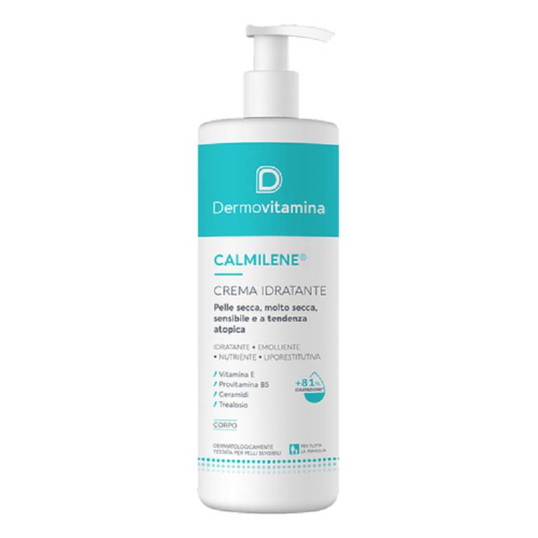 Dermovitamina Calmilene Crema idratante per la pelle secca e sensibile 500 ml